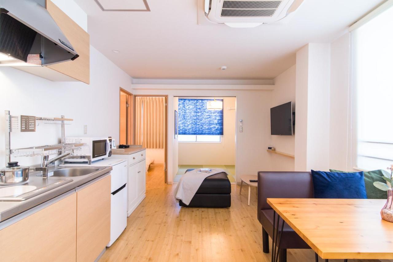 Ten Apartment Hotel Fukuoka  Bagian luar foto