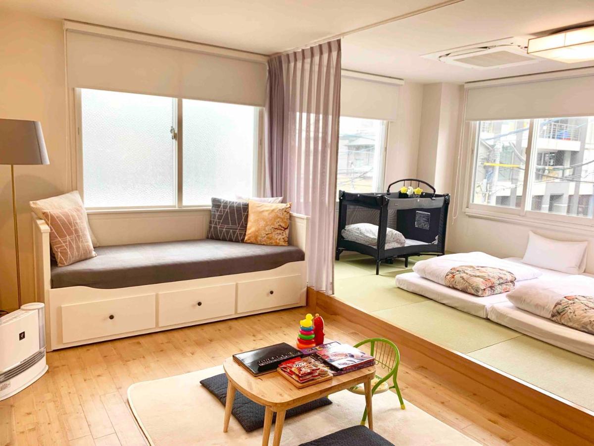 Ten Apartment Hotel Fukuoka  Bagian luar foto